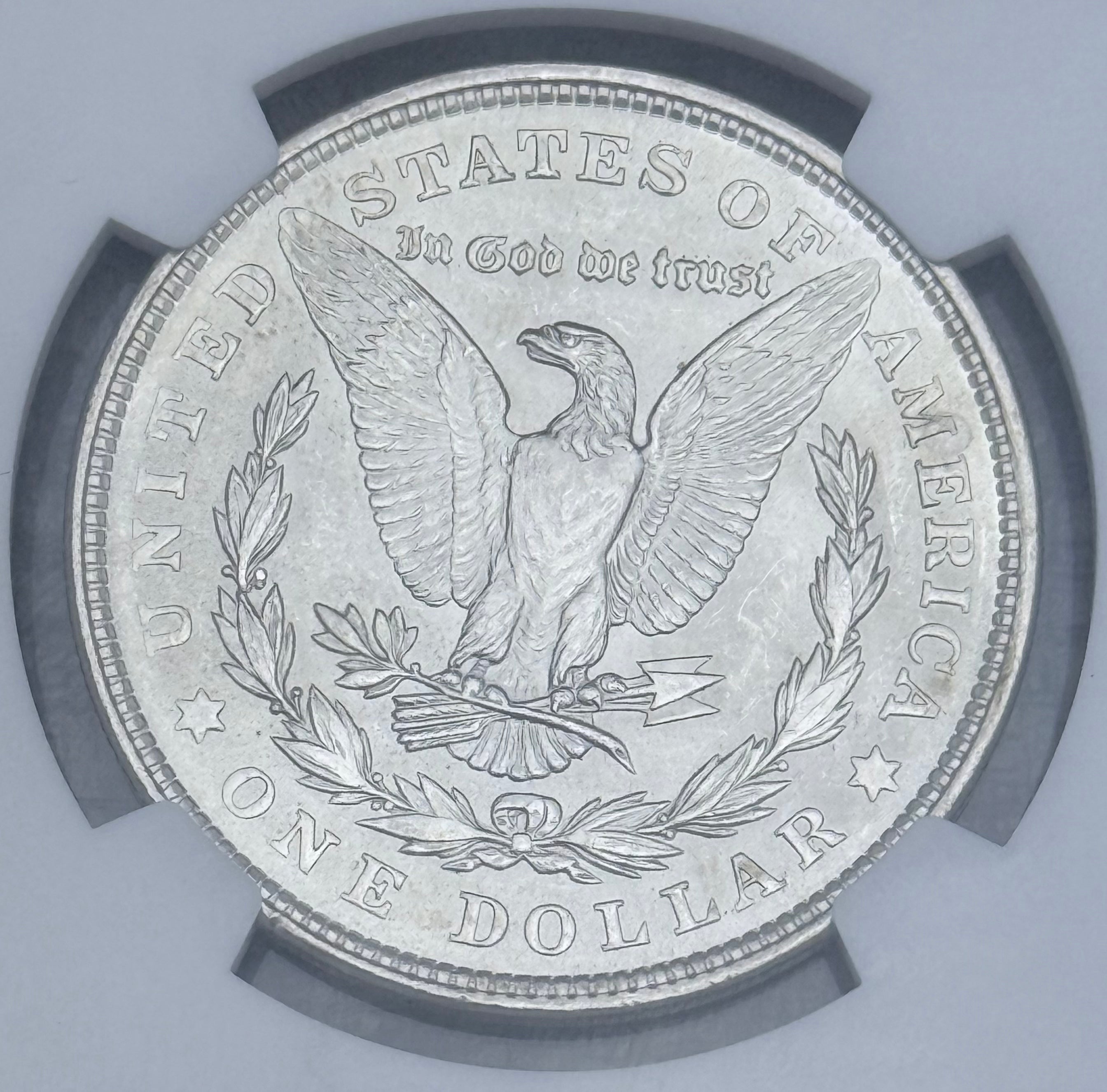 1921 $1 US Morgan Silver Dollar ~ NGC MS63*