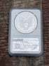 2001 $1 American Silver Eagle NGC graded MS69*
