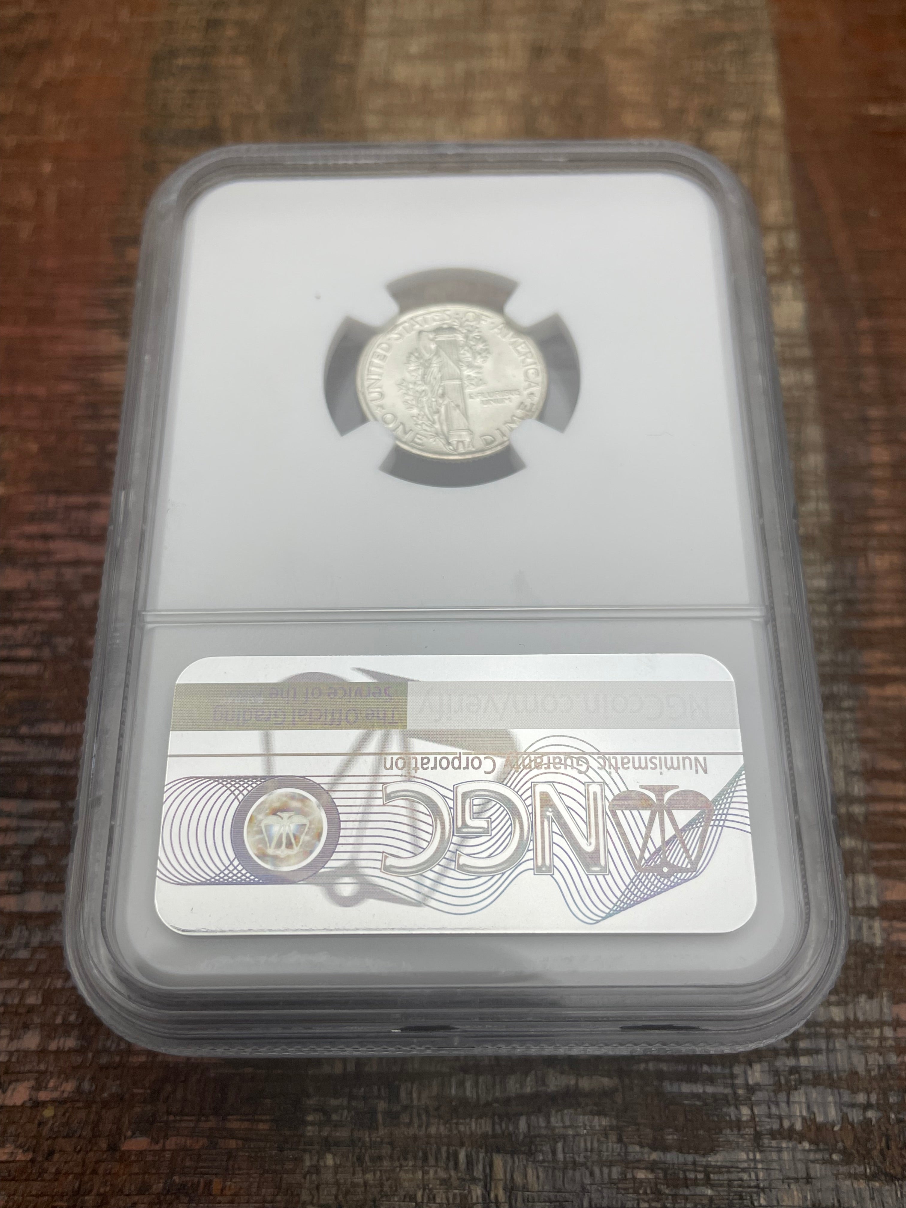 1935  10C Mercury Dime ~ NGC MS64 FB