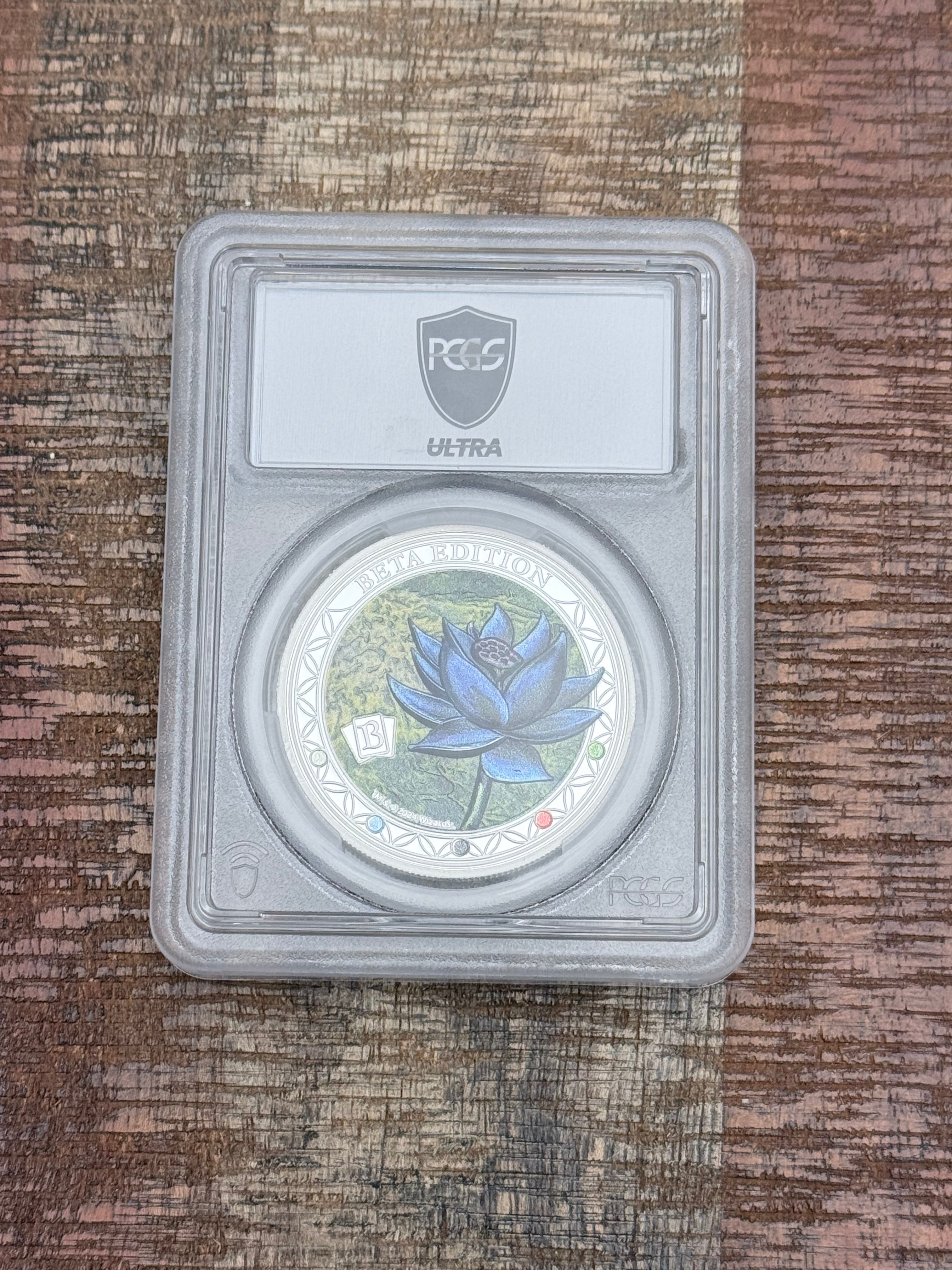 2024 $5 Samoa Beta Black Lotus~Magic: The Gathering Colorized ~ PCGS PR70DCAM