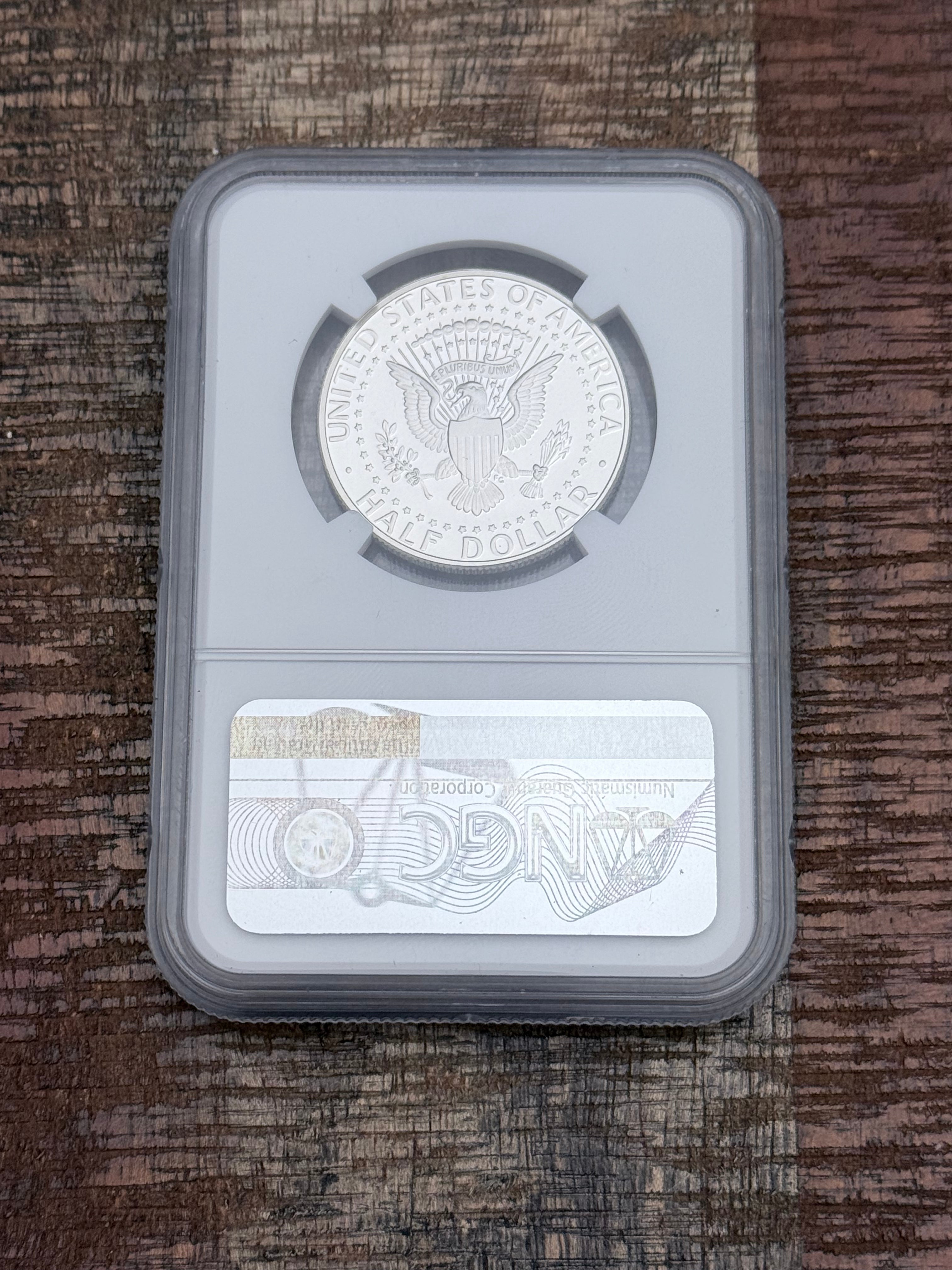 1995-S 50C Silver Kennedy Half Dollar~NGC PF70 Ultra Cameo