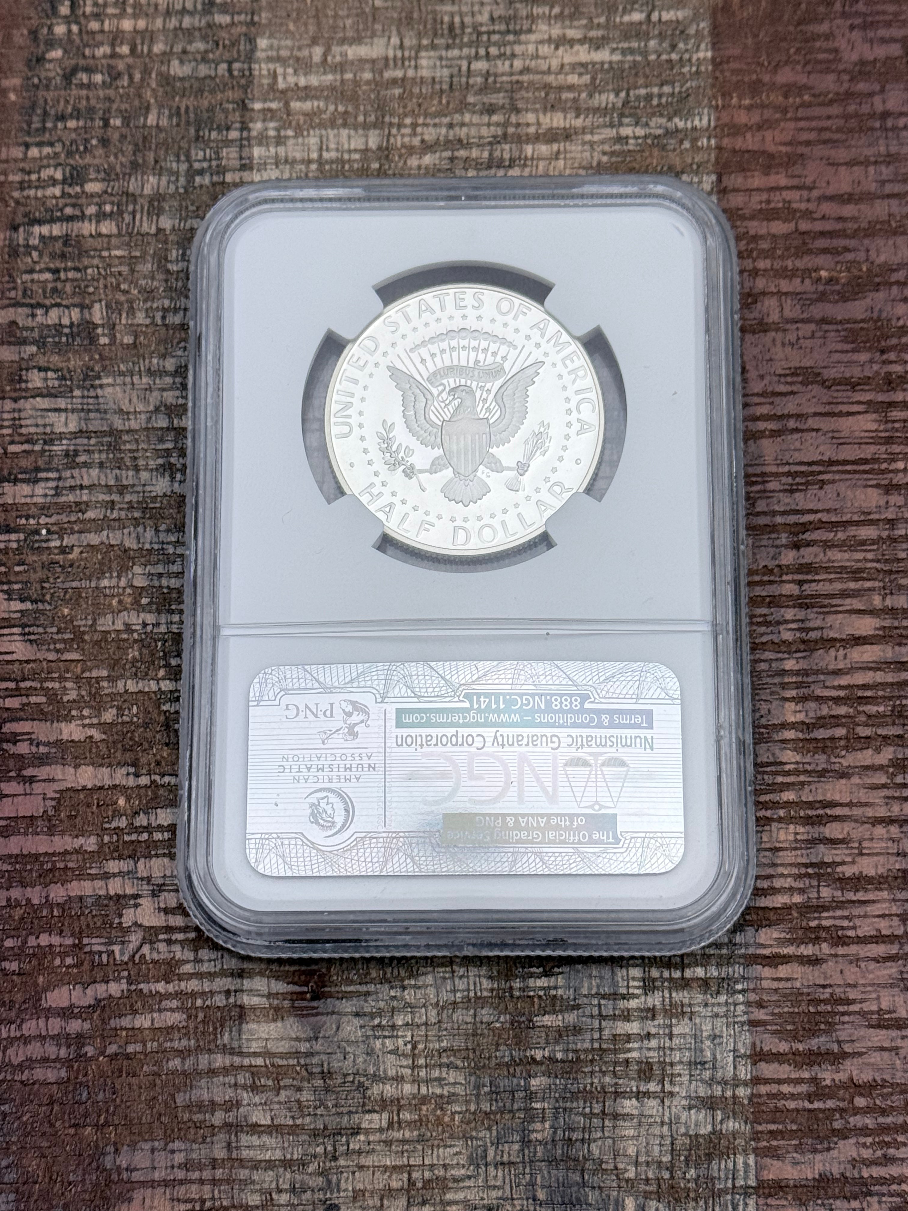 2008-S 50C Silver Kennedy Half Dollar~NGC PF70 Ultra Cameo