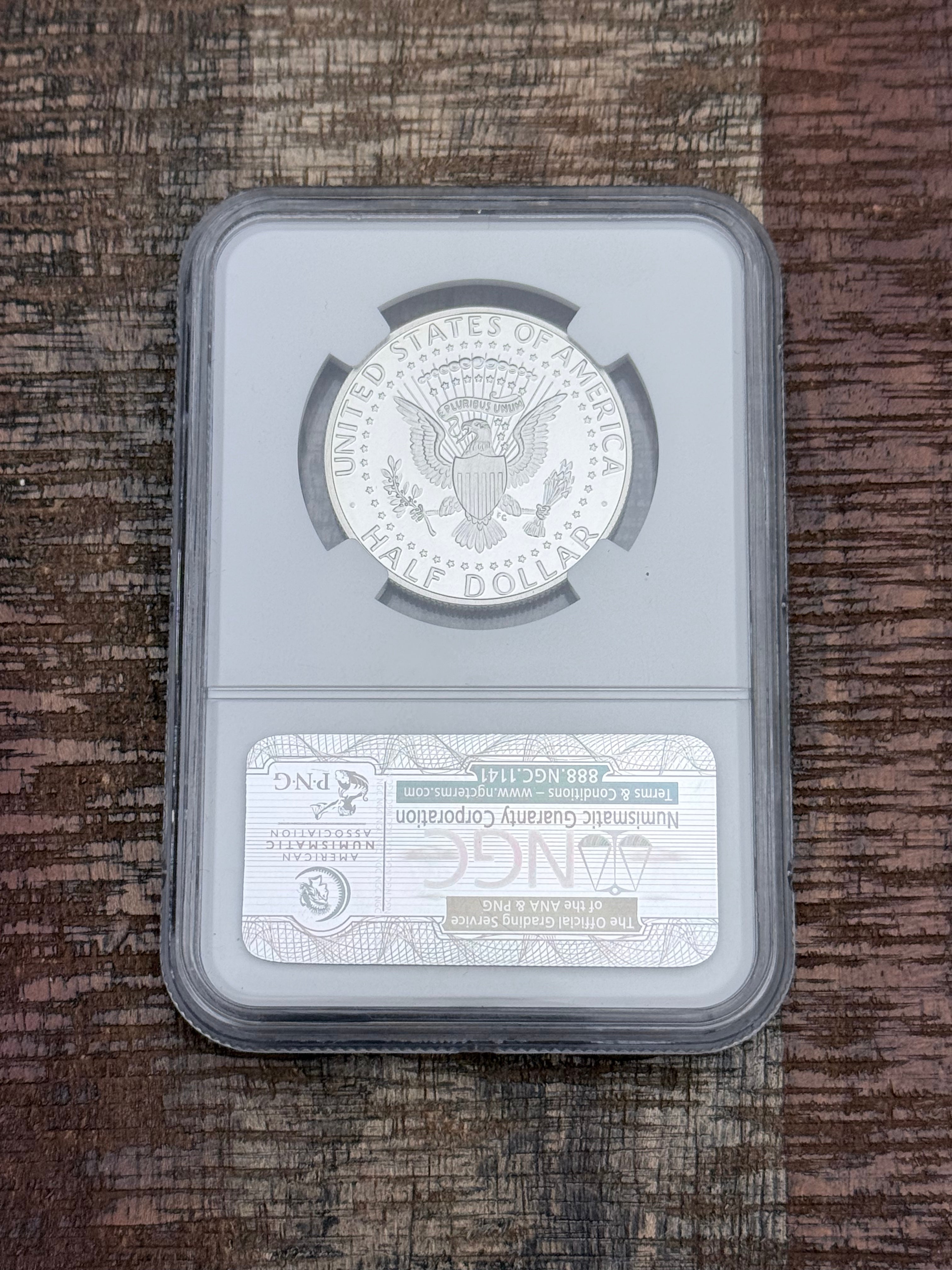2011-S 50C Silver Kennedy Half Dollar~Early Releases~ NGC PF70 Ultra Cameo
