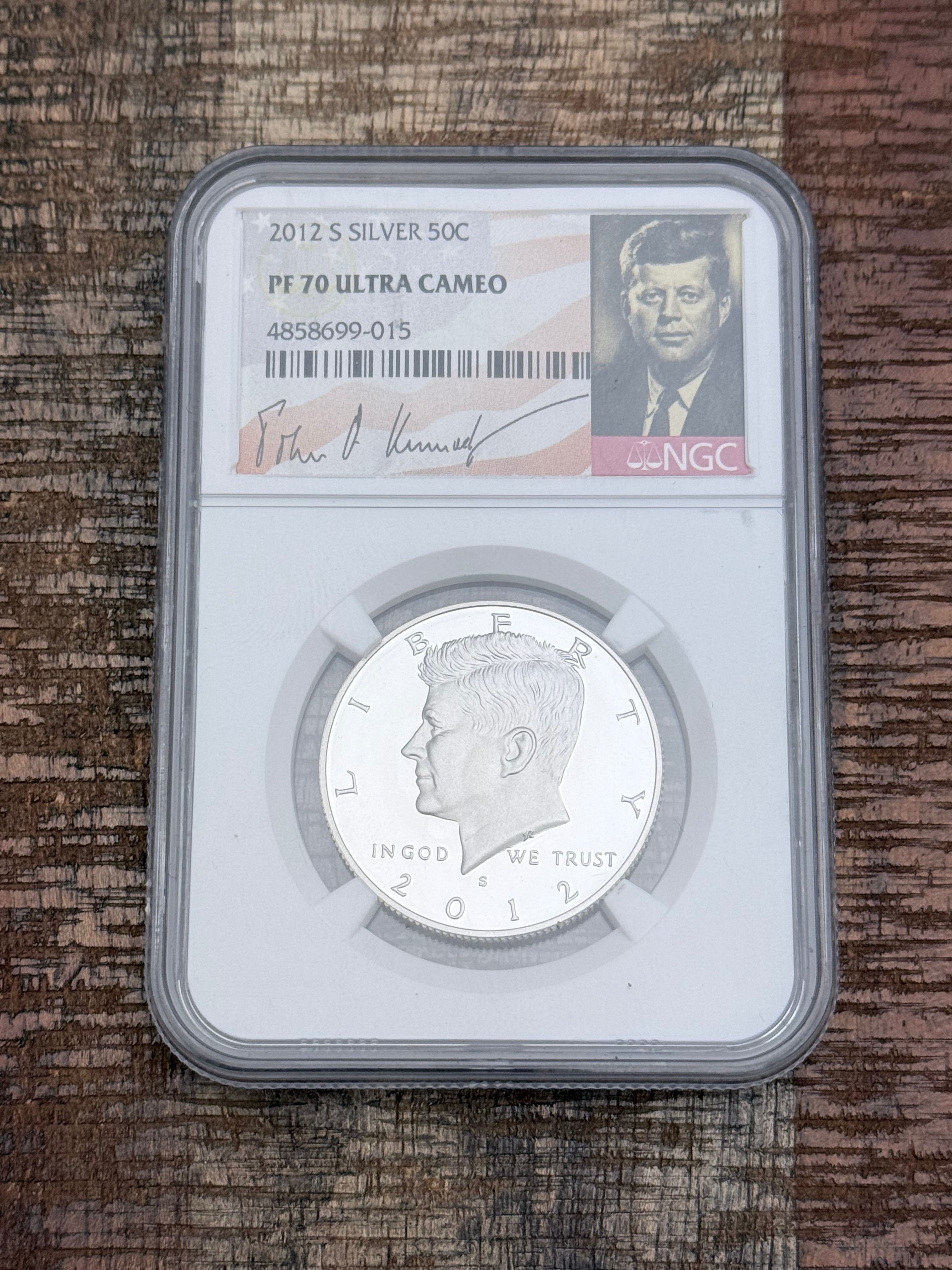2012-S 50C Silver Kennedy Half Dollar~NGC PF70 Ultra Cameo