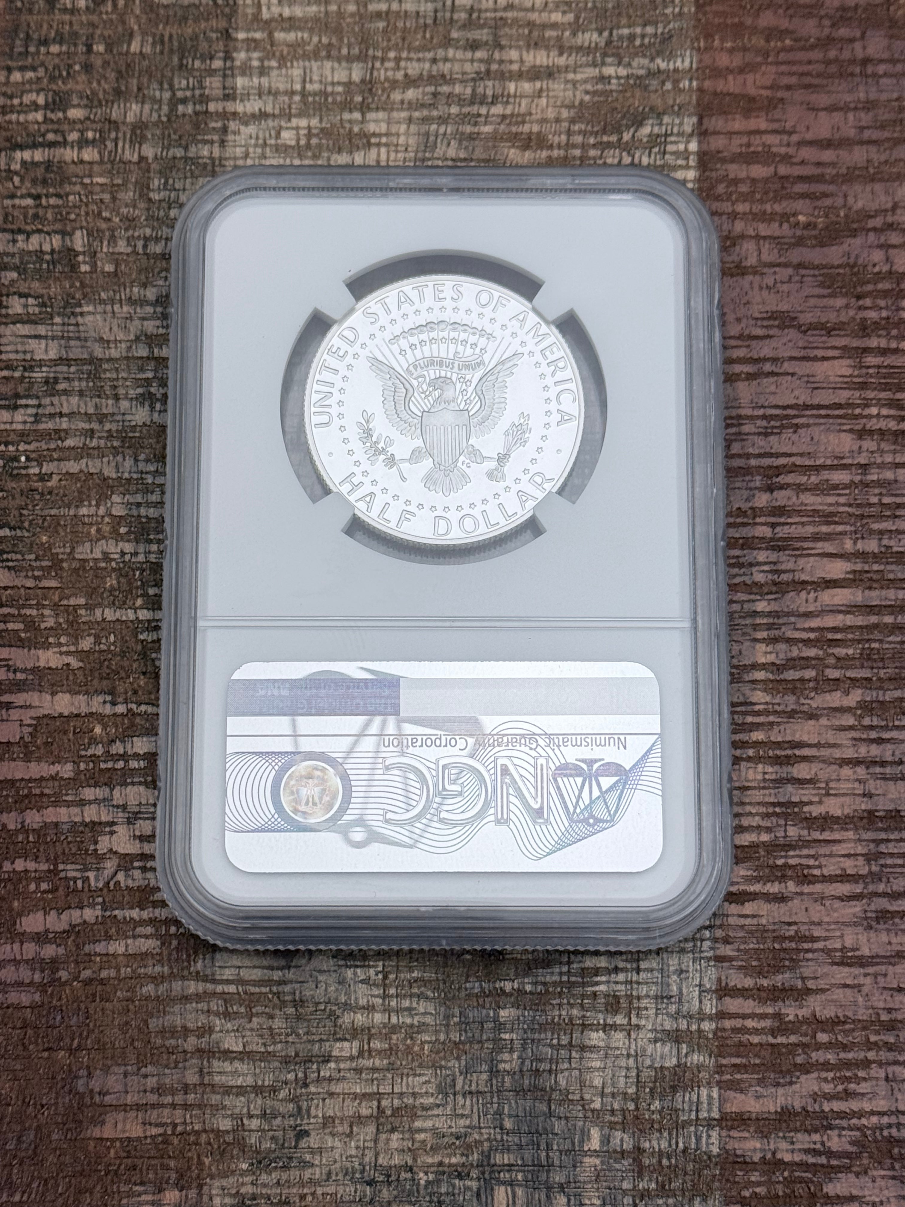2019-S 50C Silver Kennedy Half Dollar~FDOI~First .999 Silver Half~NGC PF70 Ultra Cameo