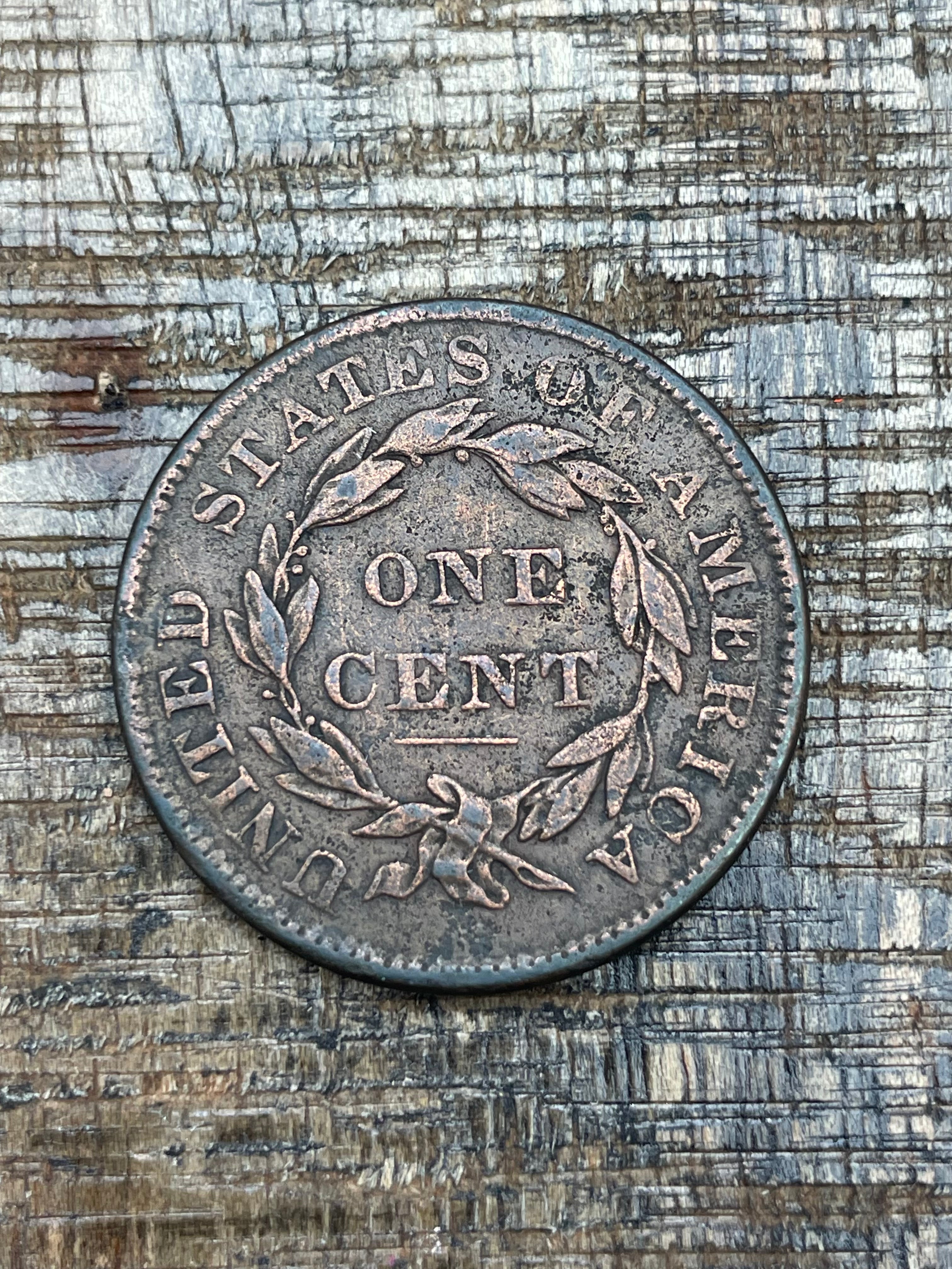1836 1C Large Cent