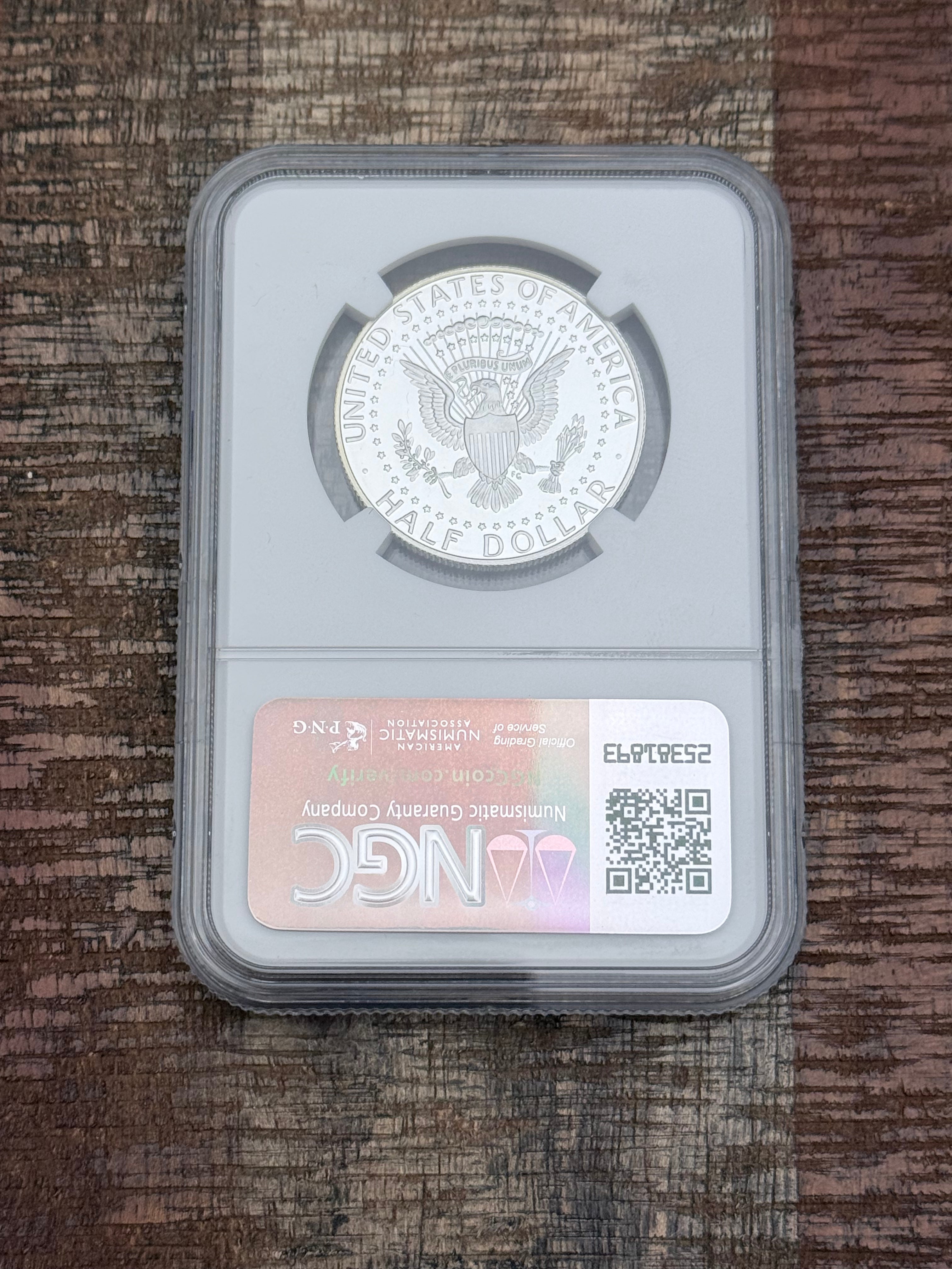 2024-S 50C Silver Kennedy Half Dollar~10-Coin Silver Proof Set~NGC PF70 Ultra Cameo