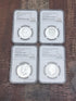 2014 Silver Kennedy Half Dollar ~ High Relief ~ NGC graded ~ 4 Coin Set