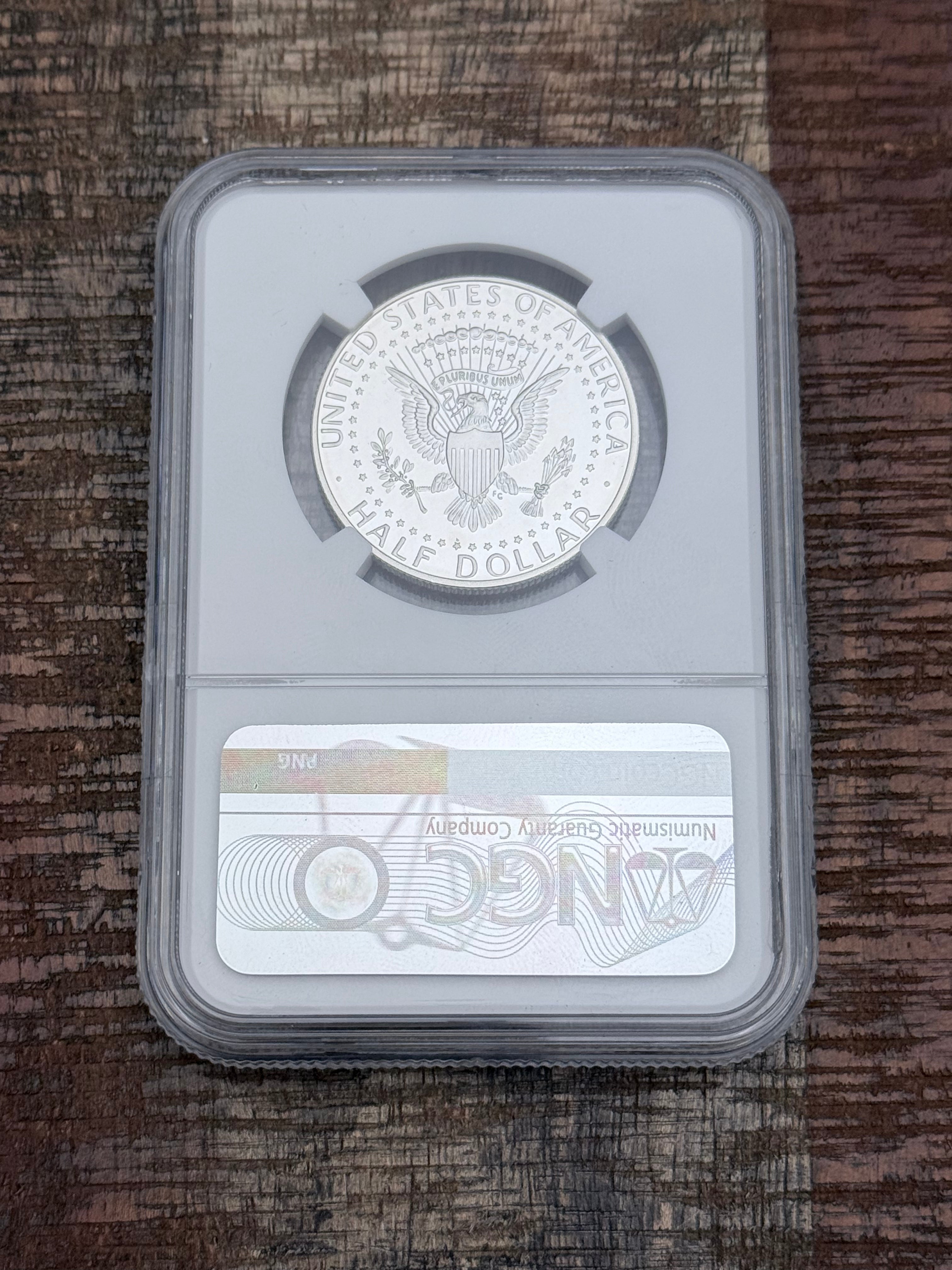 2014 Silver Kennedy Half Dollar ~ High Relief ~ NGC graded ~ 4 Coin Set