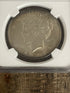 1923 $1 US Silver Peace Dollar NGC UNC Details ~ Cleaned ~ Toning