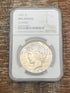 1925 $1 US Silver Peace Dollar NGC UNC Details ~ Cleaned ~ Beautifully Toned