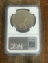 1925 $1 US Silver Peace Dollar NGC UNC Details ~ Cleaned ~ Beautifully Toned