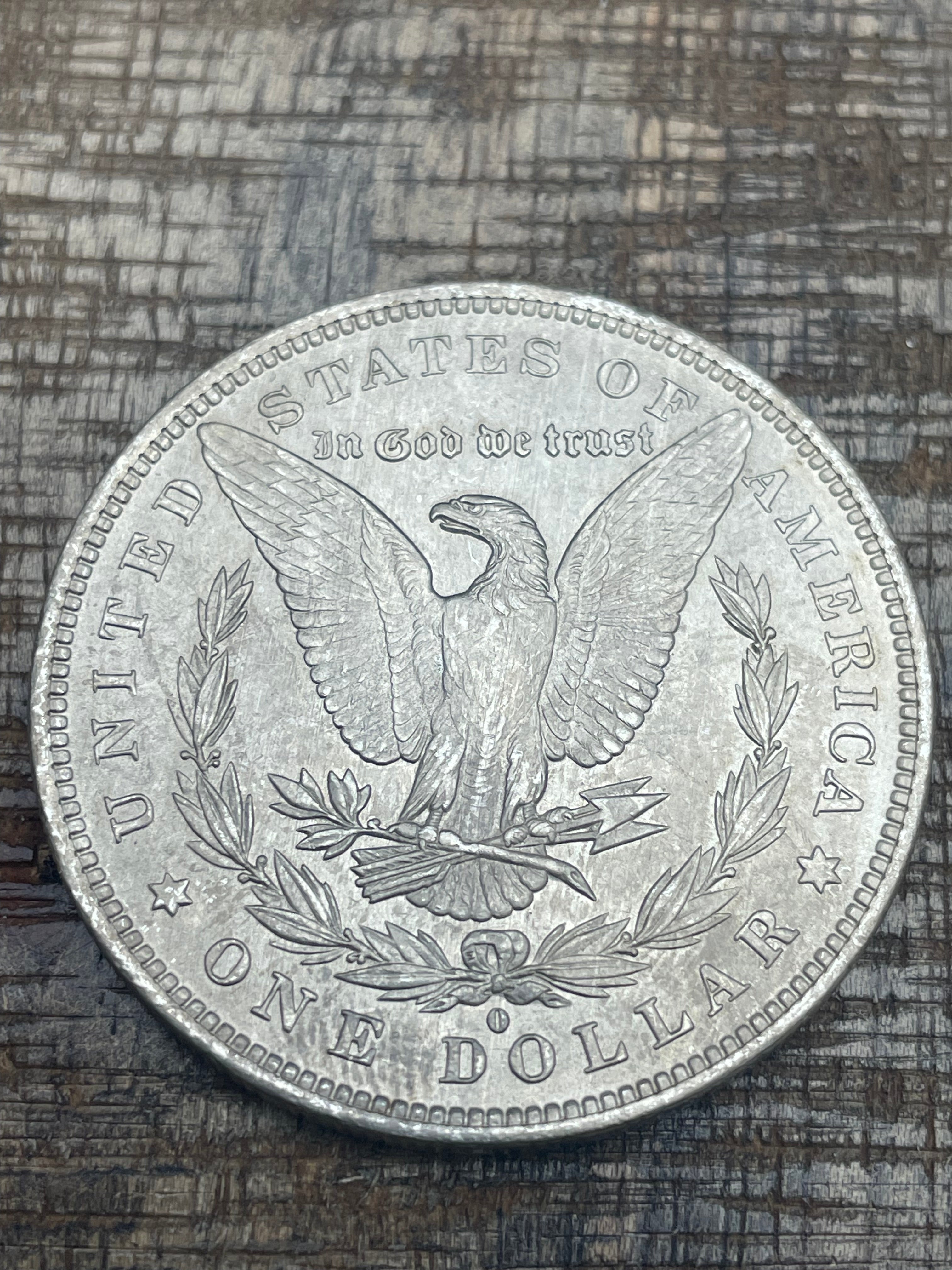 1883-O $1 US Morgan Silver Dollar