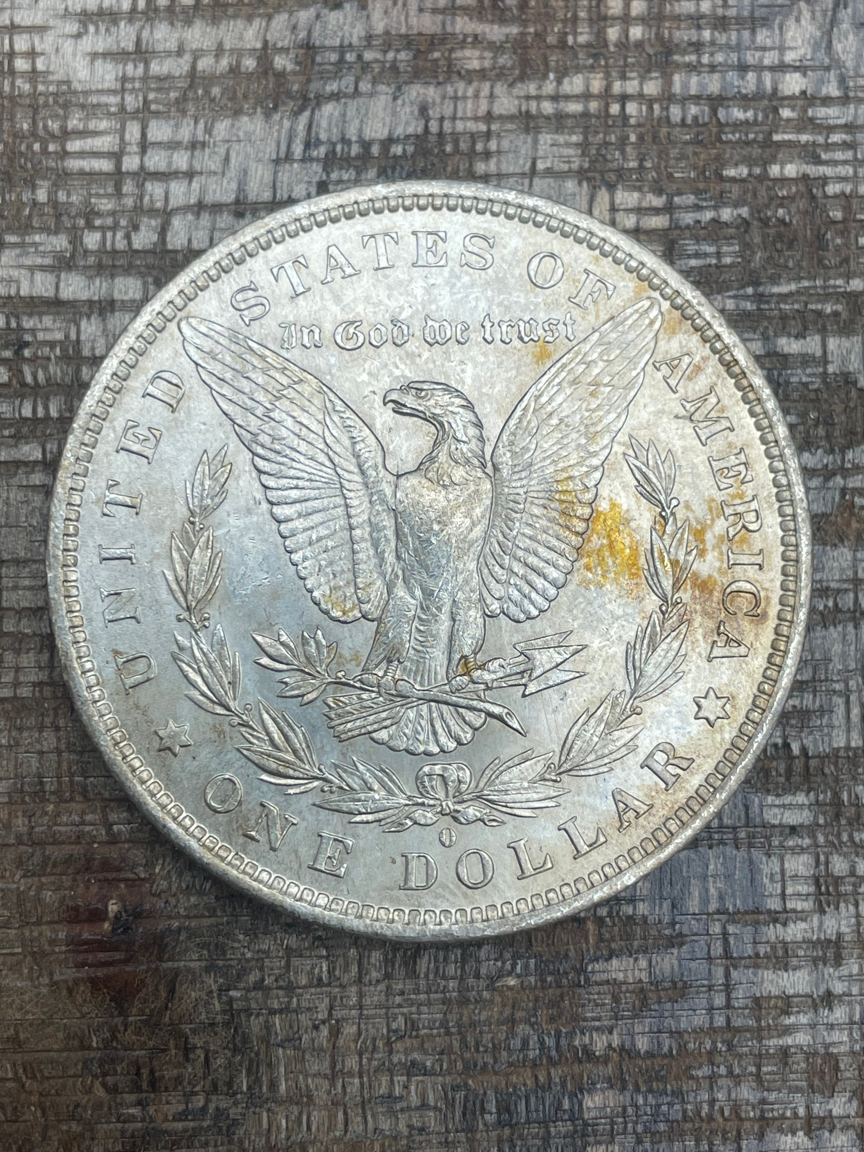 1883-O $1 US Morgan Silver Dollar