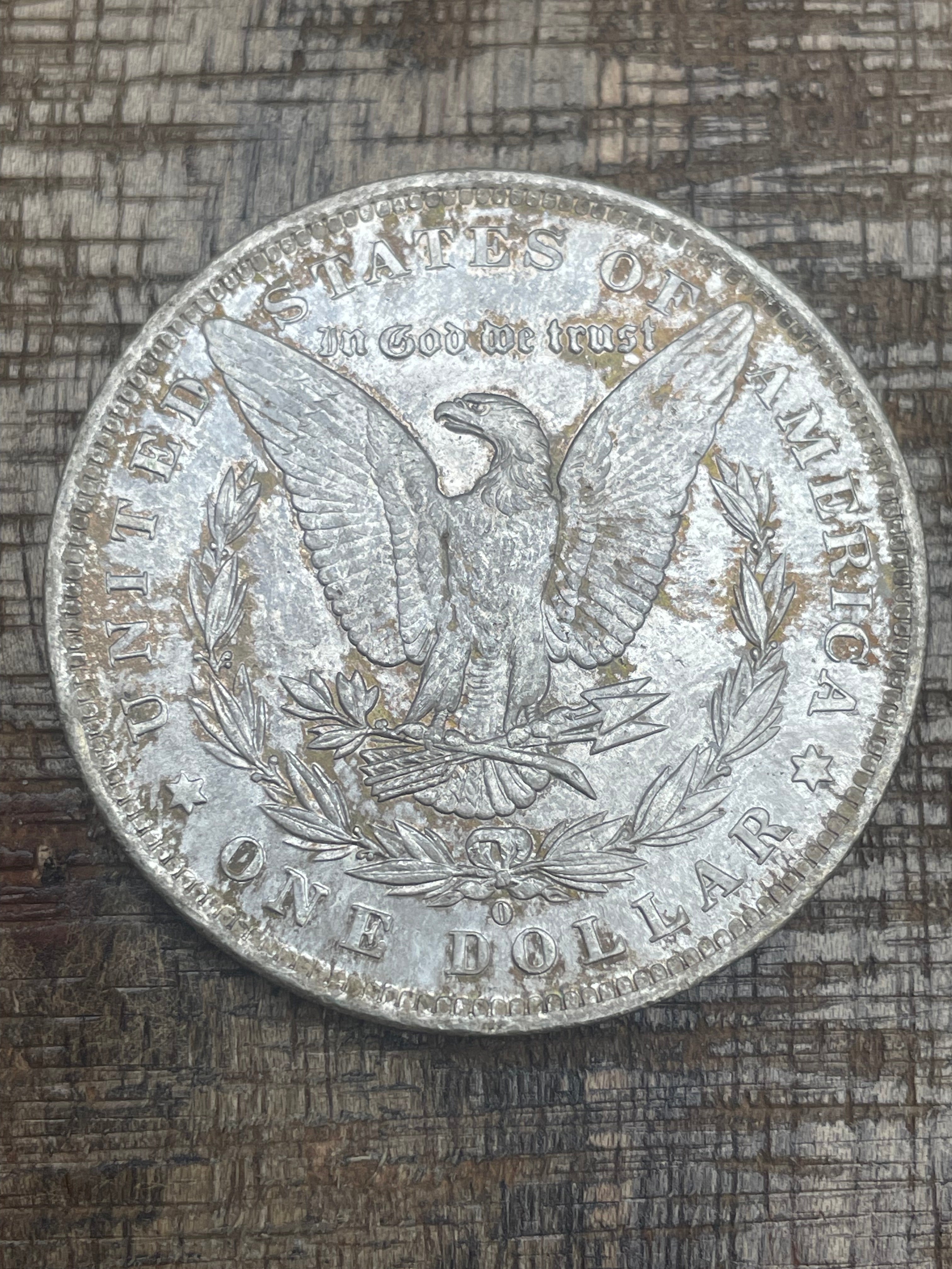 1884-O $1 US Morgan Silver Dollar