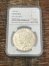 1934 D $1 US Silver Peace Dollar ~ NGC AU Details ~ REV Cleaned