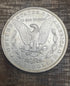 1896 $1 US Morgan Silver Dollar