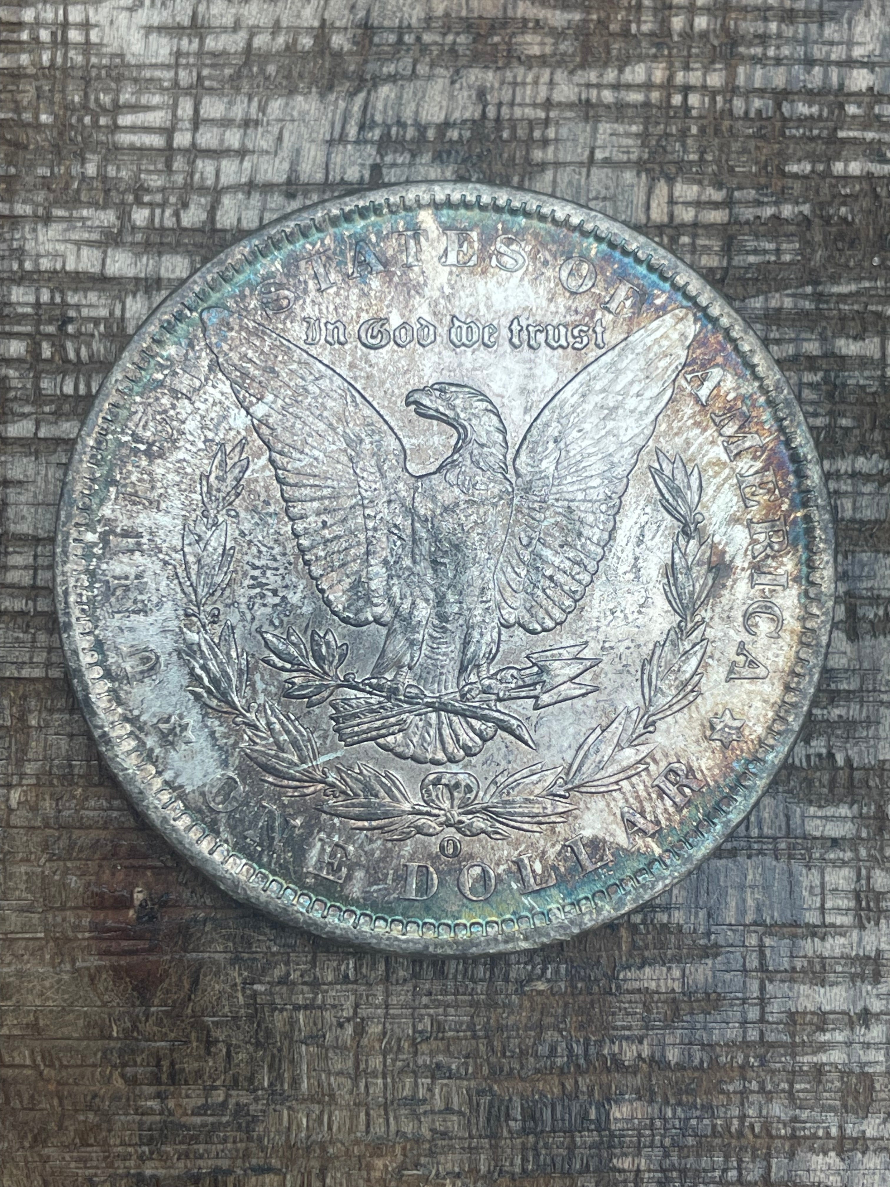1900-O $1 US Morgan Silver Dollar