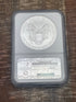 2007-W $1 US American Silver Eagle~NGC MS70 ~ COA
