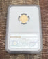 1862 $1 Indian Princess Type 3 Gold Dollar NGC MS61