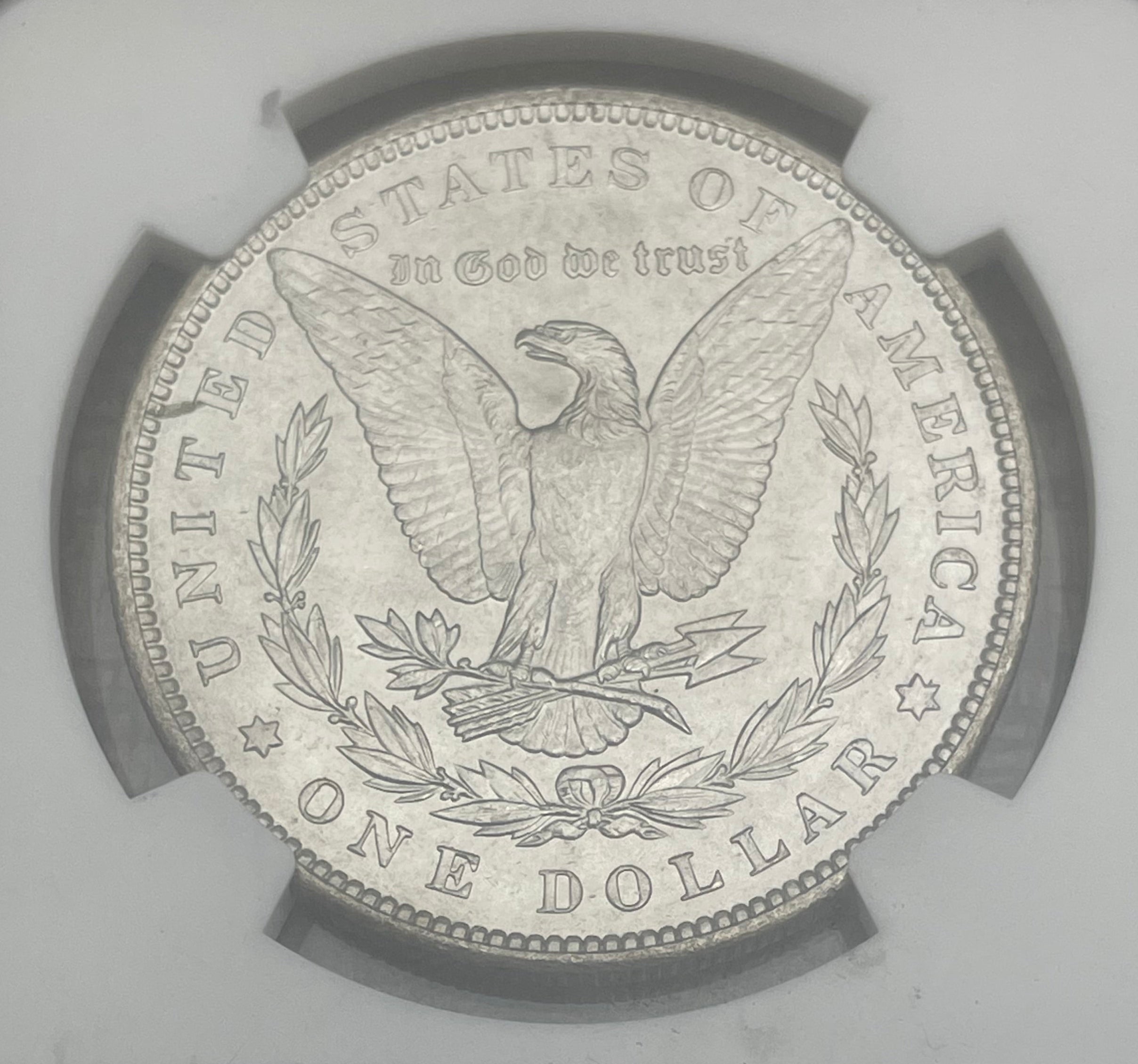 1900 $1 US Morgan Silver Dollar NGC MS65