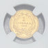 1862 $1 Indian Princess Type 3 Gold Dollar NGC MS61