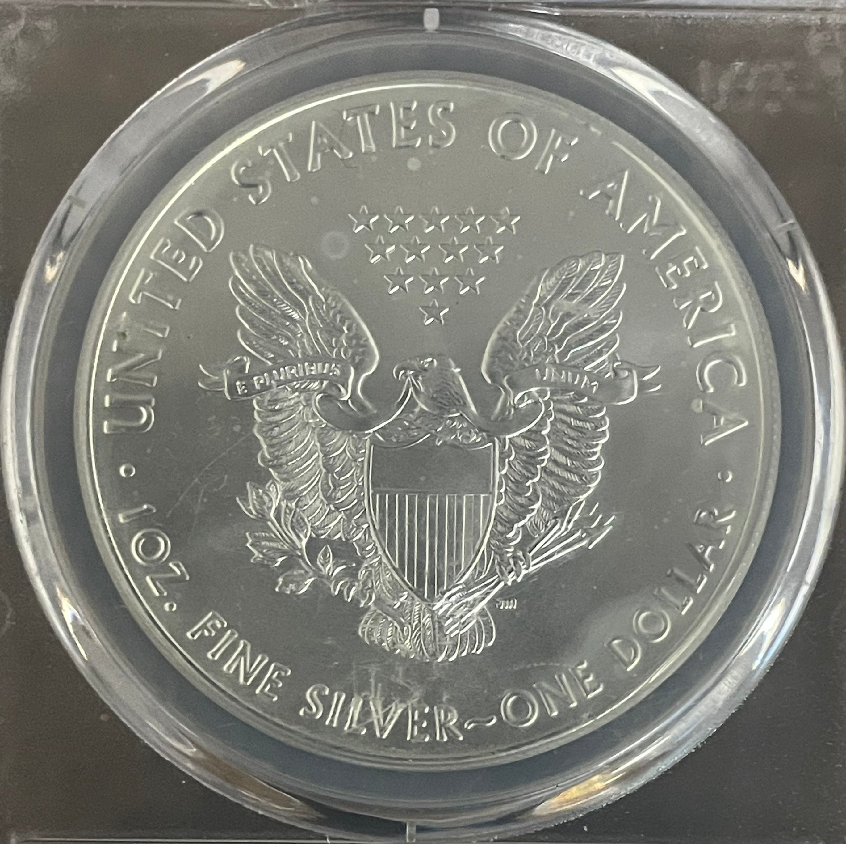2016 $1 American Silver Eagle ~ PCGS MS69 ~ First Strike ~ Struck at West Point Mint Label ~ 30th Anniversary