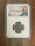 1950-D 5c US Jefferson Nickel NGC MS66.