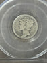 1921-D 10c US Mercury Dime ~ 90% silver ~ PCGS VG10