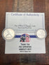 1992 US Olympic Coins~Two-Coin Proof Set~Silver Dollar/Clad Half Dollar~ OGP with COA