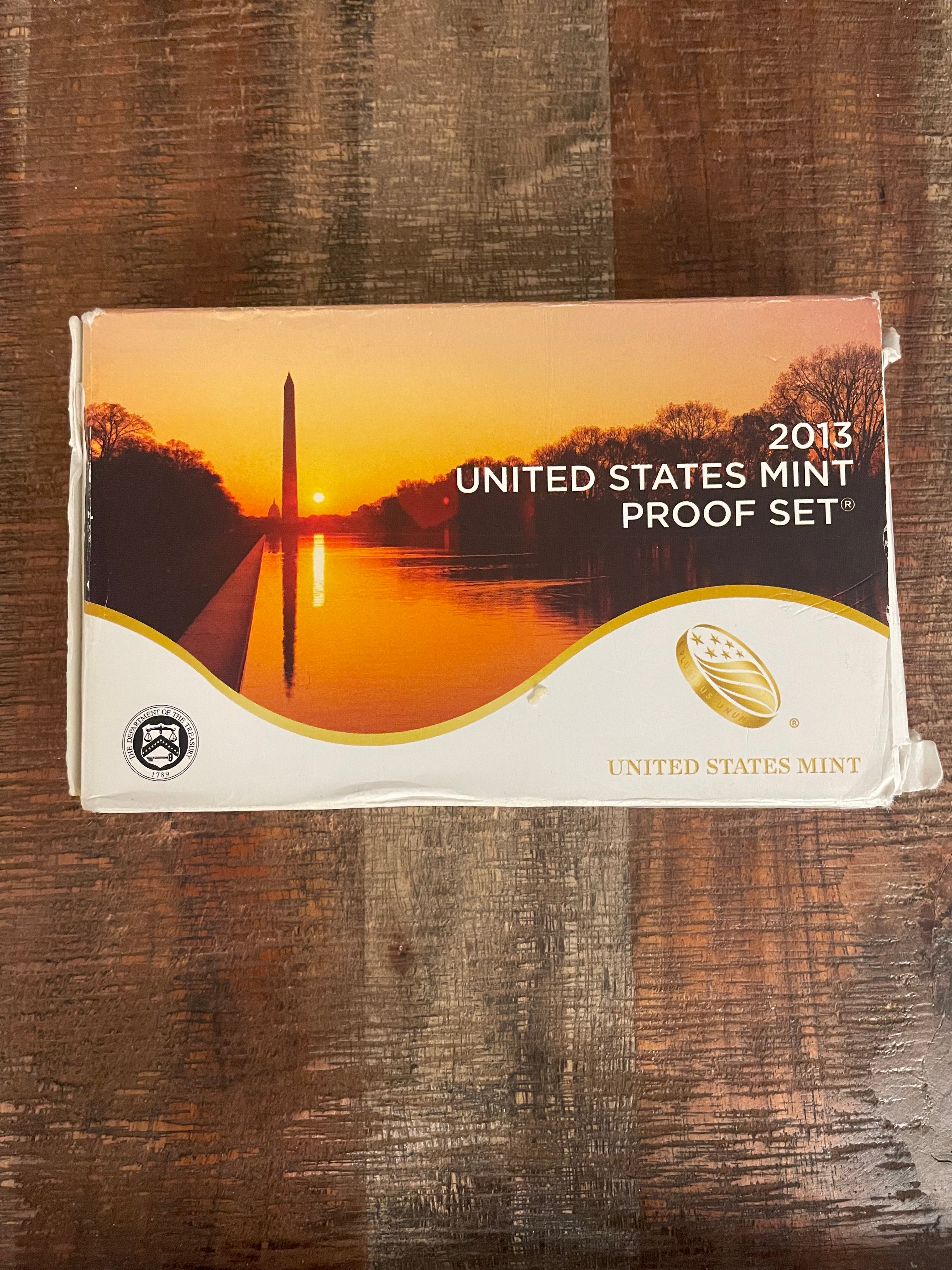 2013 US Proof Coin Set~14 coin set~ In OGP with COA