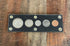 1957 Proof Set in Plastic Capital Holder ~ 90% silver Half Dollar, Quarter, & Dime
