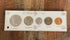 1962 Proof Set in Plastic Capital Holder ~ 90% silver Half Dollar, Quarter, & Dime