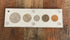 1962 Proof Set in Plastic Capital Holder ~ 90% silver Half Dollar, Quarter, & Dime