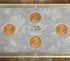 2009 US Mint Proof Lincoln Cents ~ 4 Coin Set ~ In OGP no outer box or COA