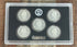 2011 US Mint America the Beautiful Quarters Silver Proof Set in OGP with COA