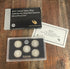 2012 US Mint America the Beautiful Quarters Silver Proof Set in OGP with COA