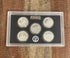 2012 US Mint America the Beautiful Quarters Silver Proof Set in OGP with COA