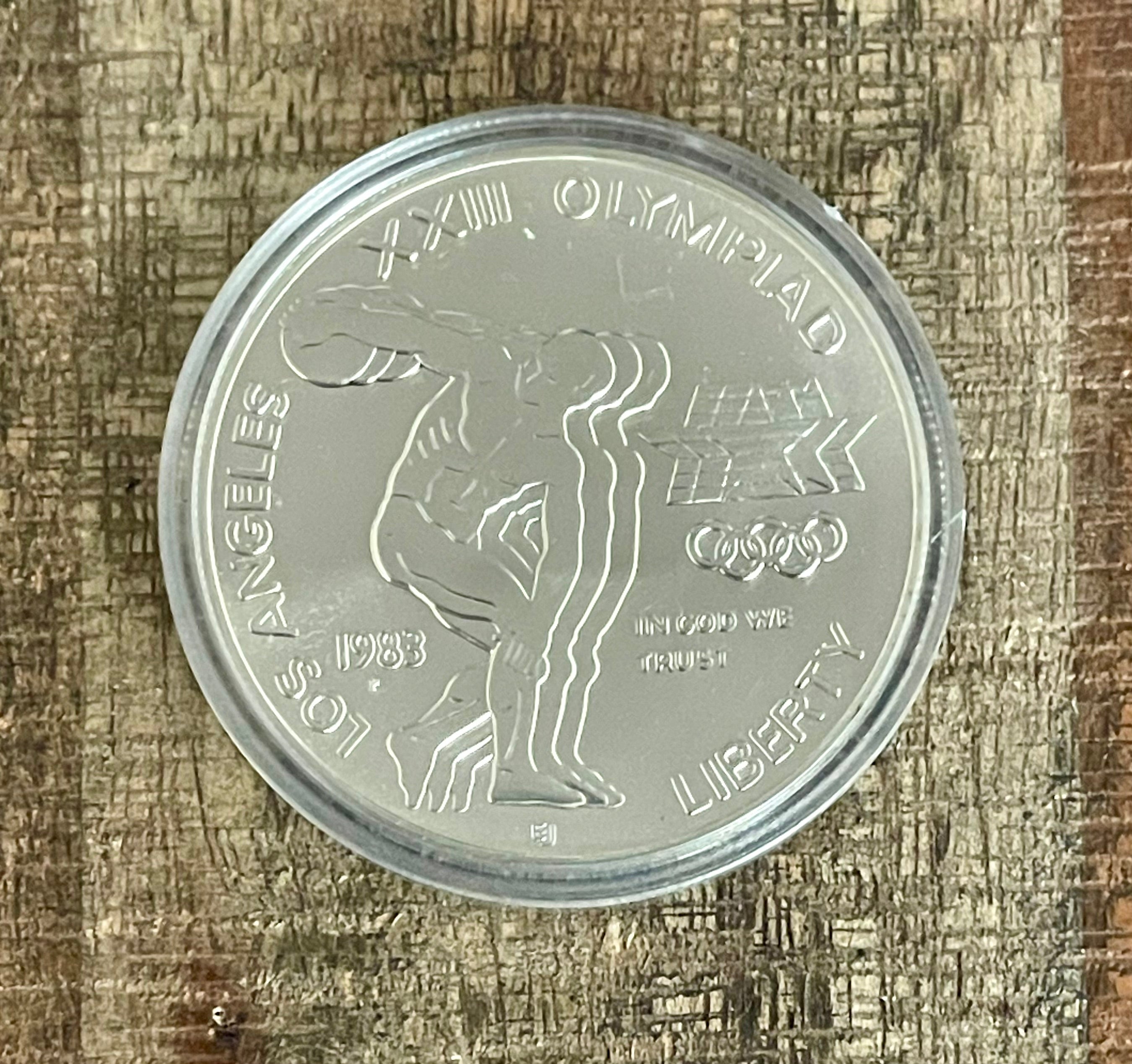 1983-P US Uncirculated Olympic Silver Dollar