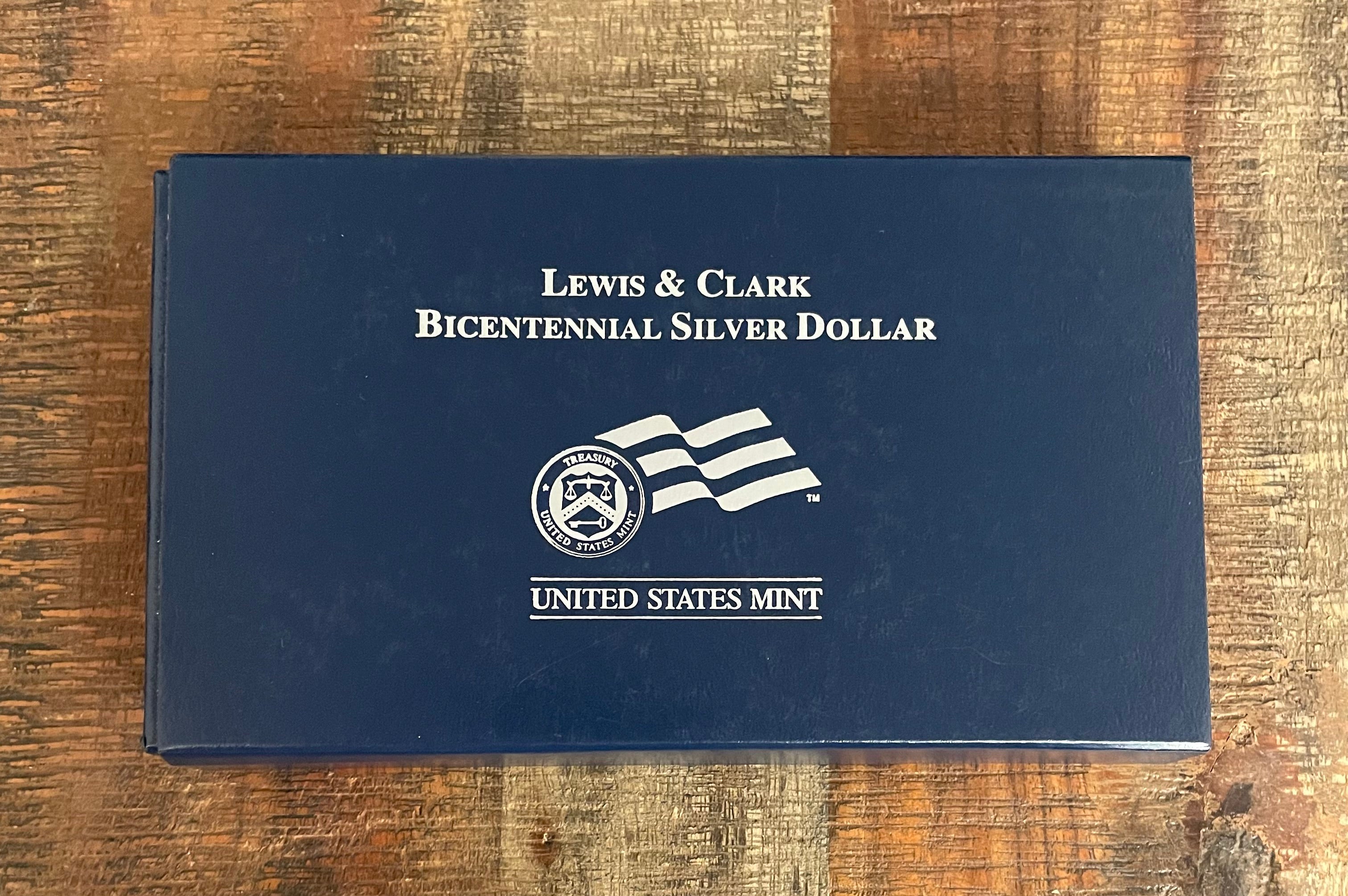 2004 Lewis & Clark Bicentennial Silver Dollar~Proof Silver Dollar~In OGP with COA