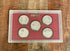 2010 US Mint America the Beautiful Quarters Silver Proof Set in OGP with COA
