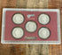 2010 US Mint America the Beautiful Quarters Silver Proof Set in OGP with COA