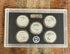 2014 US Mint America the Beautiful Quarters Silver Proof Set in OGP with COA
