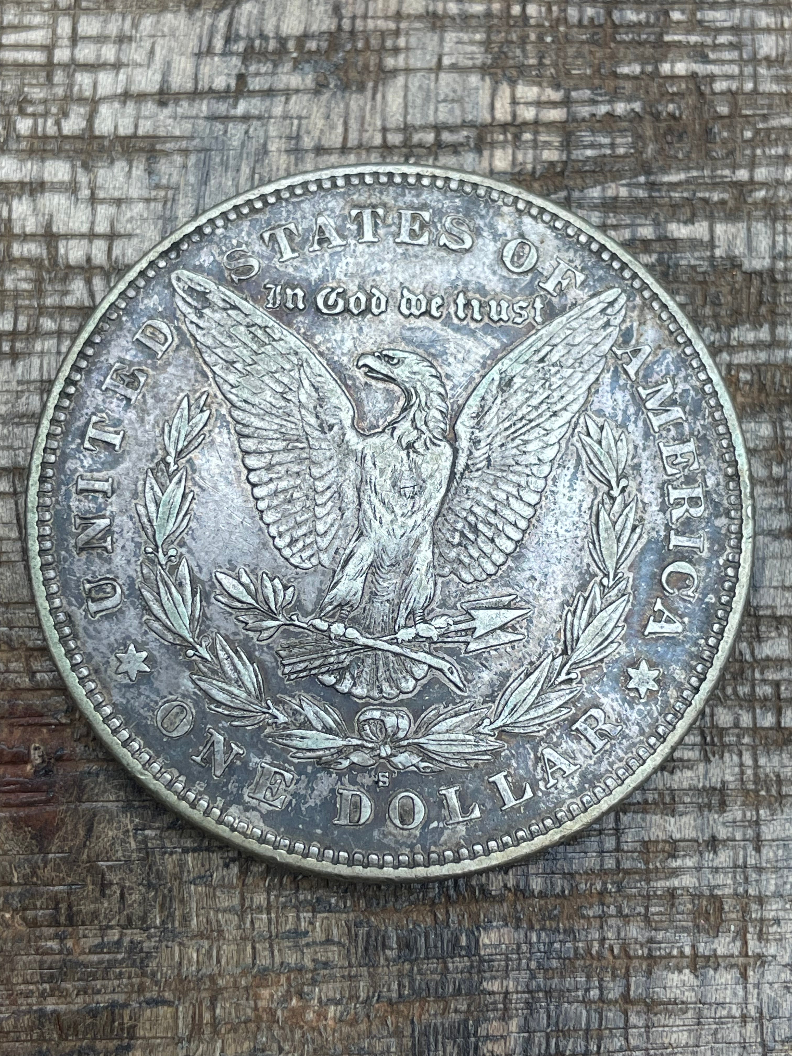 1878-S $1 US Morgan Silver Dollar