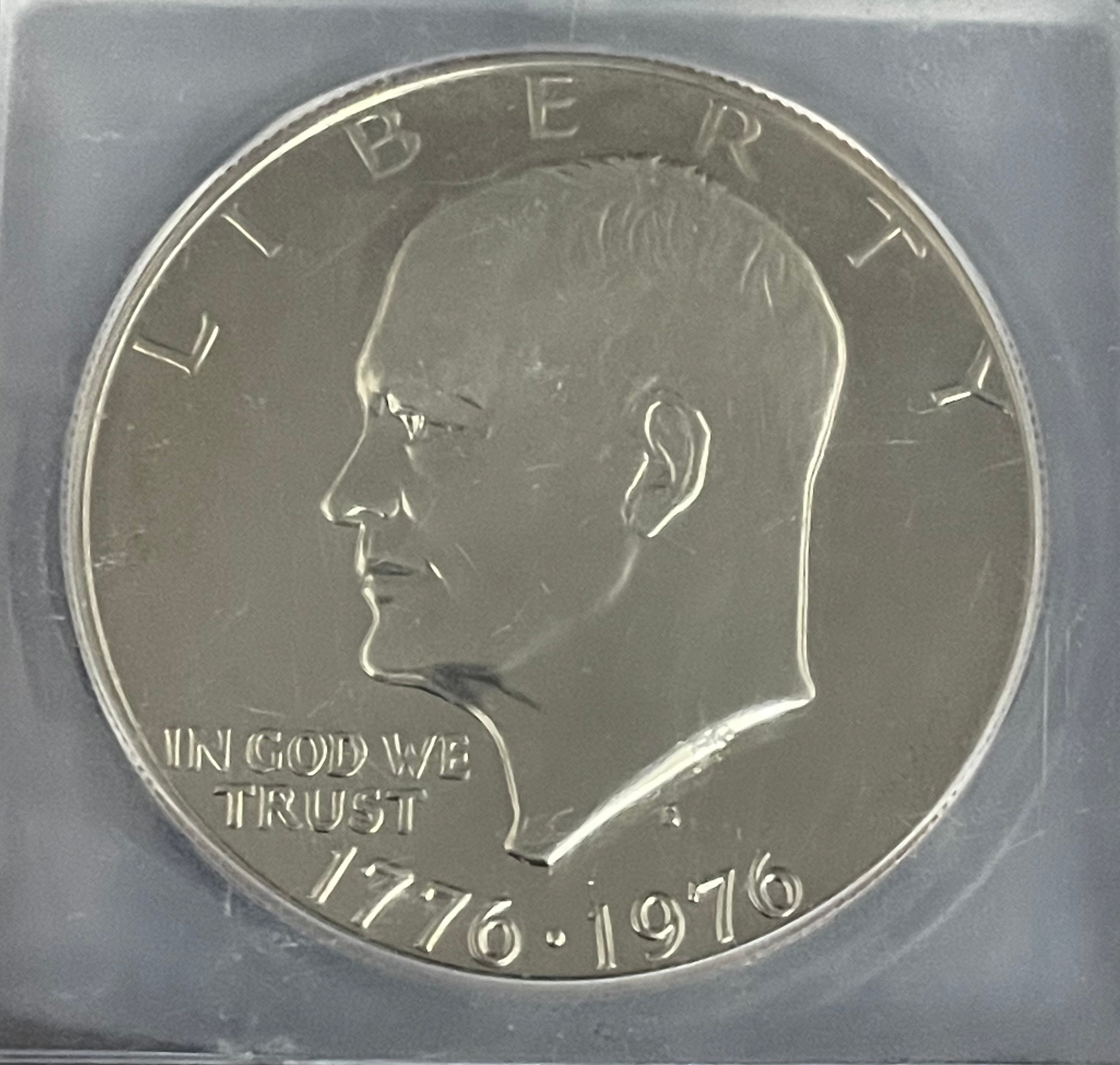 1976-S $1 US Eisenhower Dollar ~ ICG PR69 DCAM ~ CLAD Type-I