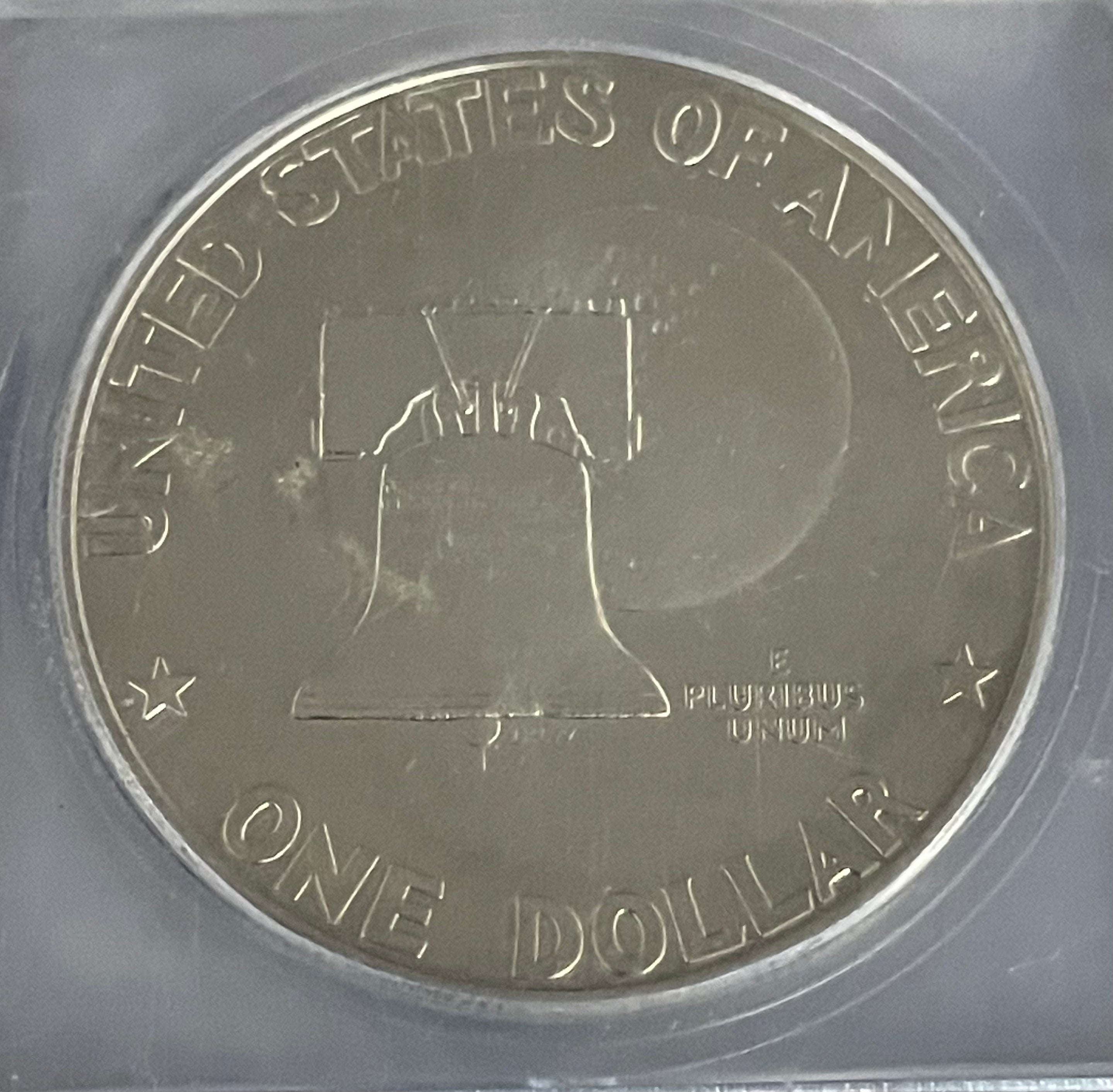 1976-S $1 US Eisenhower Dollar ~ ICG PR69 DCAM ~ CLAD Type-I