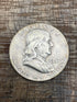 1957-D 50C US Franklin Half Dollar