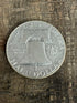 1957-D 50C US Franklin Half Dollar