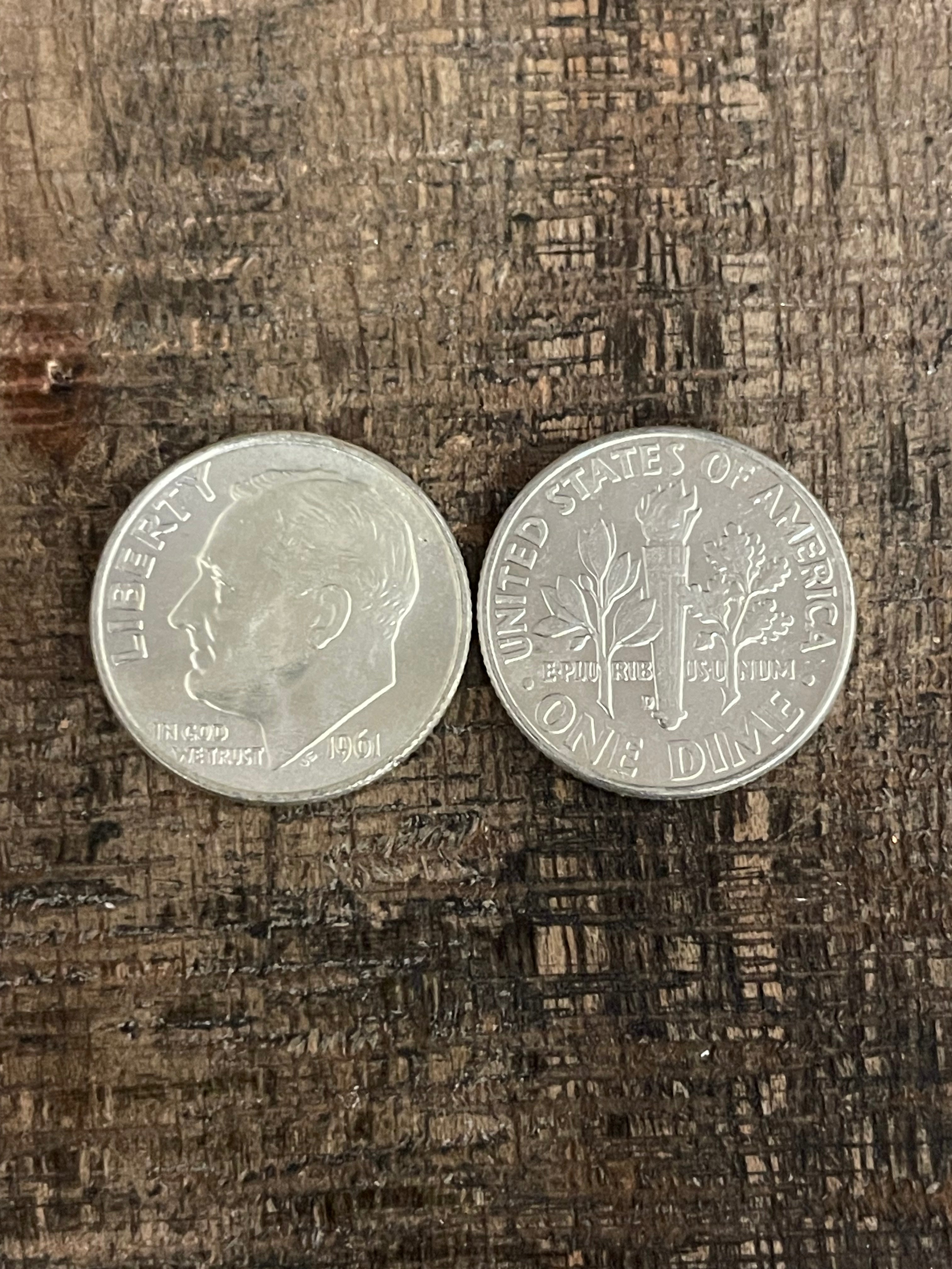 1961 10C Dimes Uncirculated Roll ~ Set of 50 ~ BU