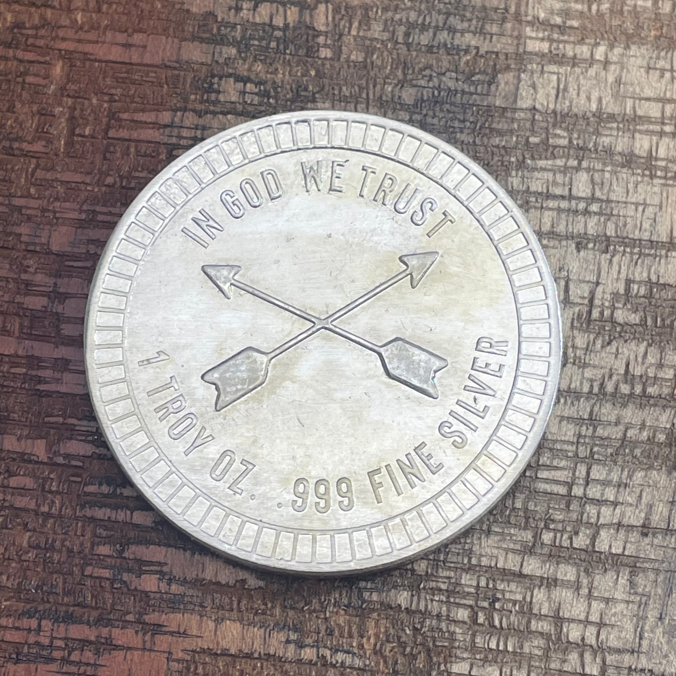 USRC 1 oz .999 Fine Silver Round Limited Production of 60
